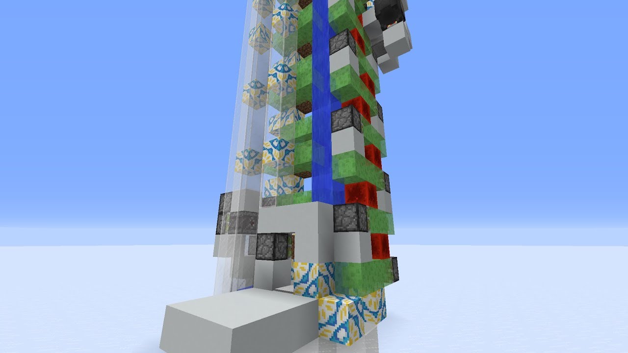 [Tutorial] 320 Blocks Per Second Elevator 1.12 - 1.12.1 - YouTube