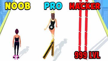 High Heels! NOOB vs PRO vs HACKER Walkthrough Gameplay Android, iOS Part 3
