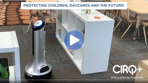 CIRQ+ CBOT Affordable robotic disinfection for schools, protecting children, teachers and staff!