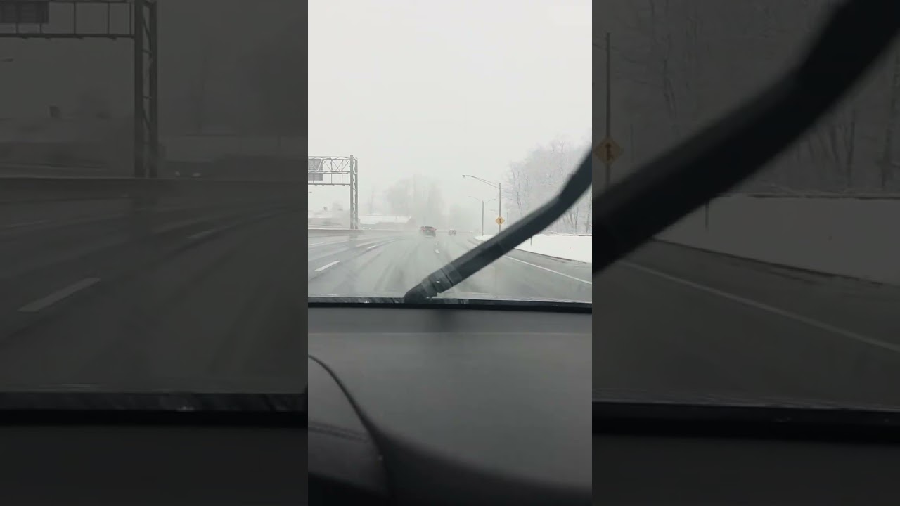 Snow day - Highway 287 New Jersey.  January 18, 2026