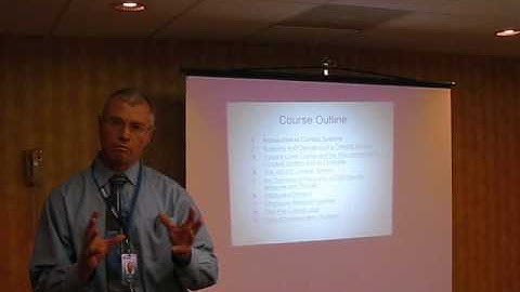 Combat Systems Engineering Technical Training Seminar Video