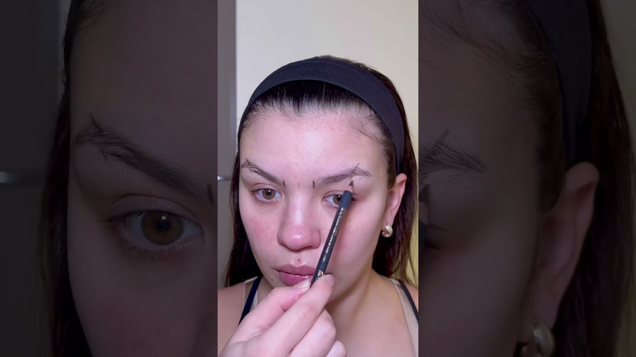 How I Shape Tweeze And Shave My Eyebrows AT HOMEEE Eyebrowtutorial Beautyroutine