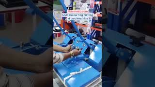 Lanyard Heat Press 12x40 MultiColour Tag Printing Roll to Roll Machine Unboxing | AbhishekID.com