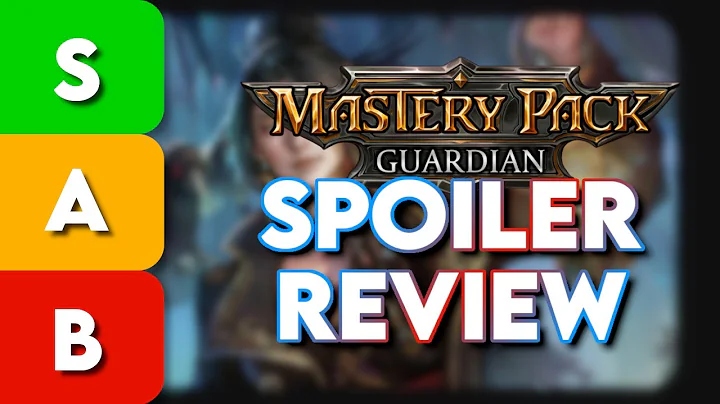 Reviewing ALL Guardian Mastery Pack Spoilers!