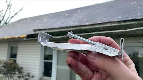 Gutters repaired correctly, Simple do it yourself