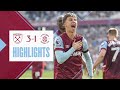 West ham 31 luton town  earthy scores a special first goal  premier league highlights