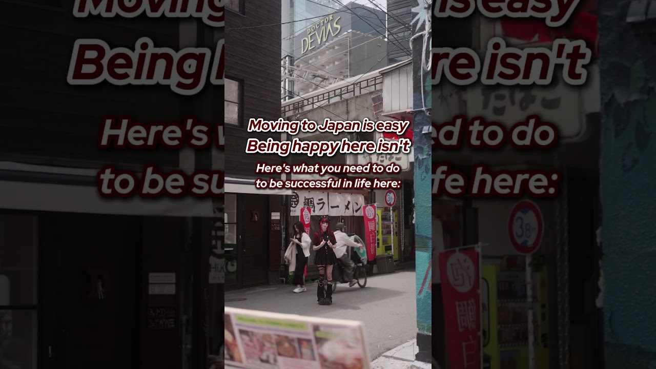 Moving to Japan is easy. Being happy here isn't. Here's what you need to do to be successful: