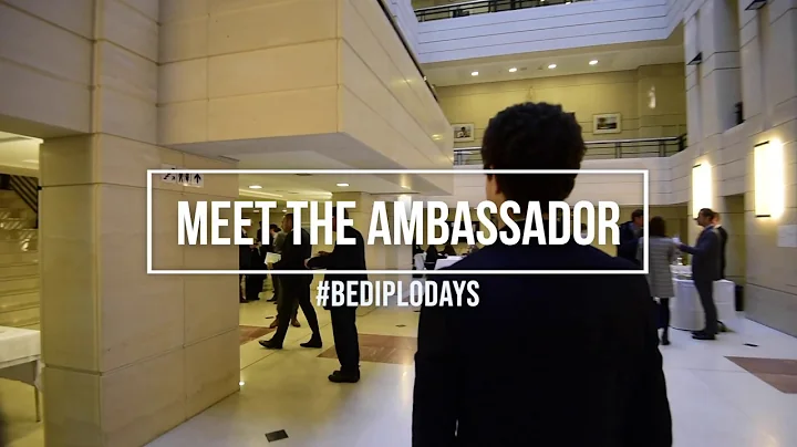 #BEDiploDays: Meet the Ambassador