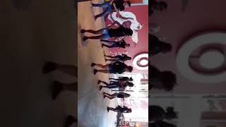 Spanish club mesh- first perform in public in midtown target