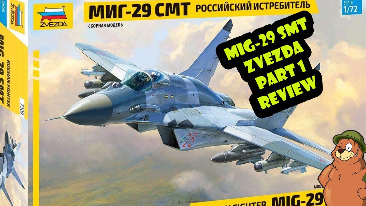 Mig-29 SMT Zvezda Part I Review - YouTube