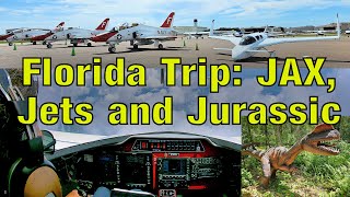 JAX, Jets and Jurassic: Flying my Cozy MKIV Airplane To and Around Florida