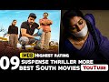 Top 9 Best South Crime Thriller Movies in Hindi  on Netflix, Prime Video | new South Indian Movies