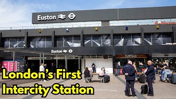 Euston Station: From 1960s Modernism to Future High-Speed Hub? #euston #london #station #fyp