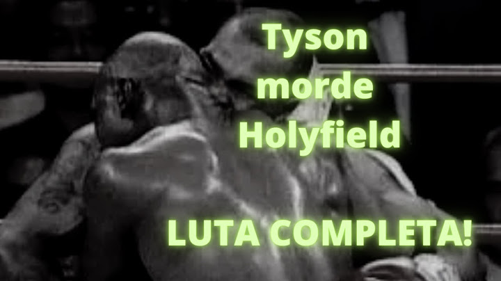 Segunda Luta Completa | Mike Tyson X Evander Holyfield | Mordida!!!