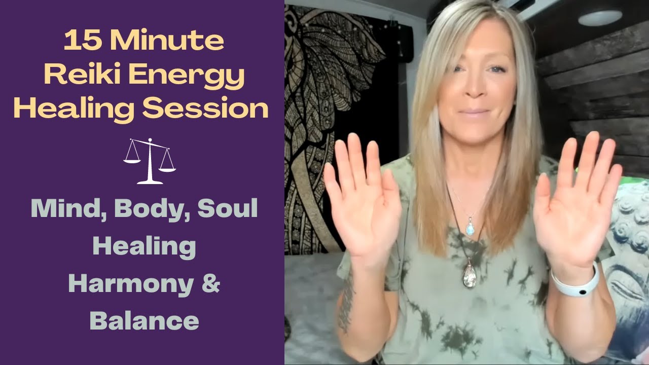 Reiki to Bring Balance to the Mind Body and Soul - YouTube