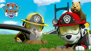 L'Ultimate Rescue Marshall arrête un incendie souterrain et bien plus encore !  PAW Patrol