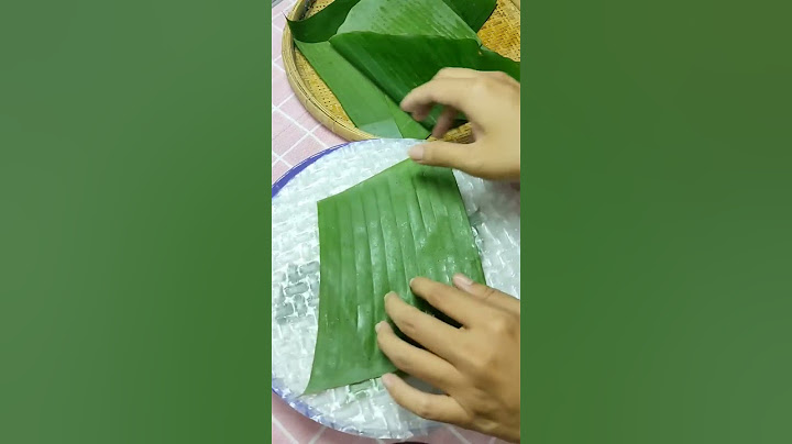 Bánh tráng phơi sương từ lá chuối liệu có được không?