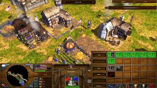 Age of Empires III The WarChiefs Gameplay Campaign Fire Act I Saratoga