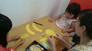 松山市　保育園　★　製作活動にも毎月取り組んでいます♪♪　手先の発達にもばっちり!!