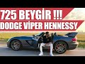 725 Beygirlik Dodge Viper Hennessey | Türkiye’de Kullandık
