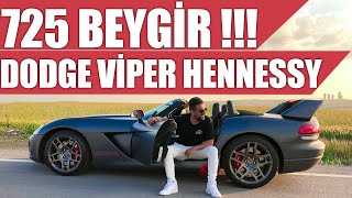 725 Beygirlik Dodge Viper Hennessey | Türkiye’de Kullandık