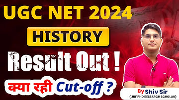 History Paper-2 Cut-off | Result Out! | Big News | UGC NET 2024 | Apni University | By Shiv Sir