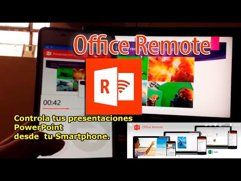 Office Remote - aplicacion para facilitar presentaciones PowerPonint