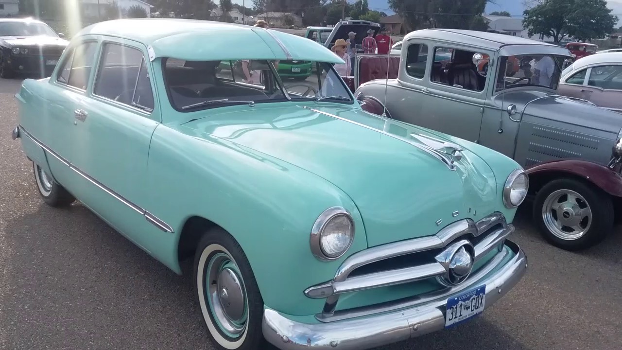 1950 Ford In Sea Foam Green Youtube