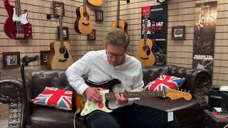 Squier Classic Vibe 60's Stratocaster Demonstration With James From Rimmers Music