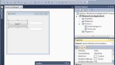 CSharp Hello World GUI