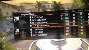 1st map Hardpoint Raid 4v4 dispute