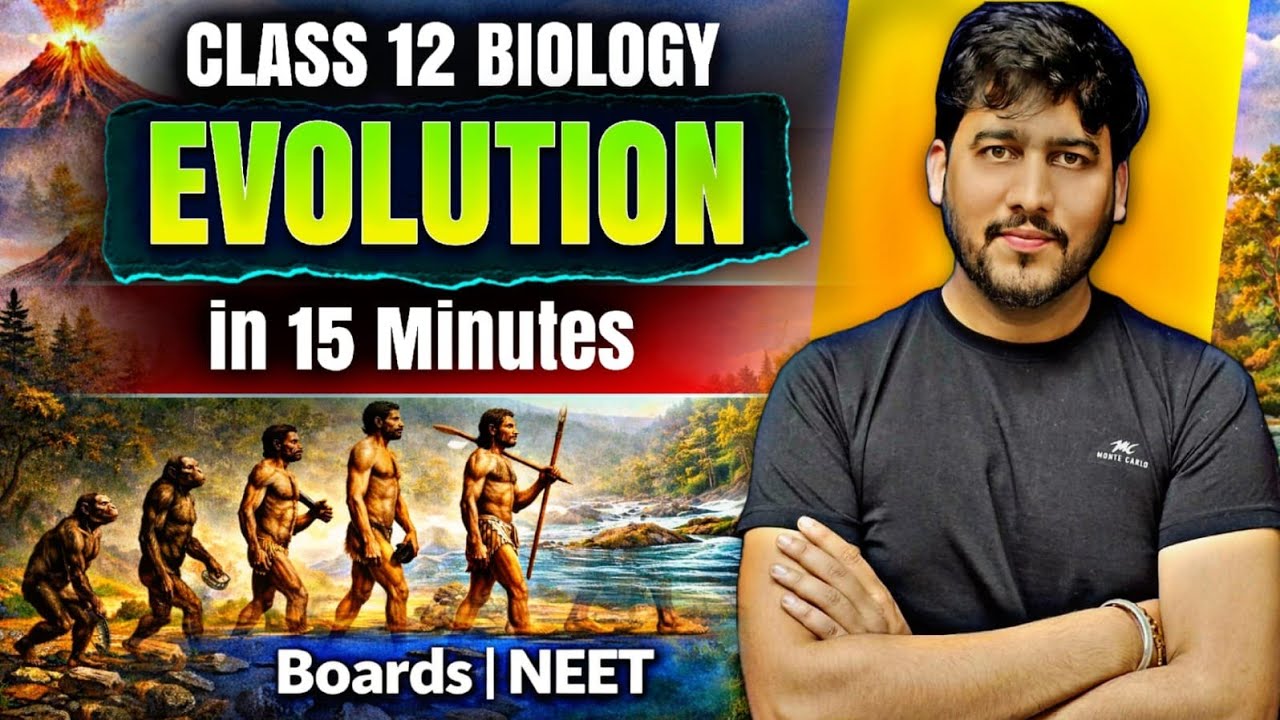 Evolution One Shot in 15 Minutes | Complete Chapter Revision | Class 12 ...