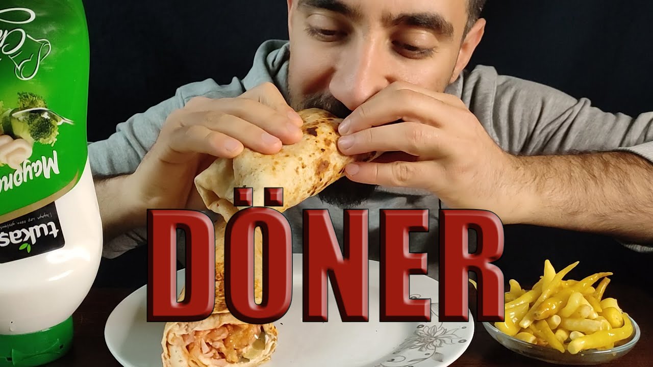 DÖNER DÜRÜM ASMR/ TÜRKÇE ASMR YEMEK 🥙