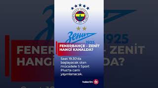 Fenerbahçe Zenit Maçı Hangi Kda?