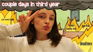 two days of third year | UoB vlog