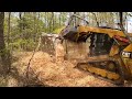 Big Bad Forestry Mulcher V/S giant tree debris and more....clearing new pastures