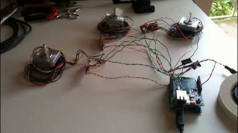 EasyDriver NEMA17 control for CNC demo