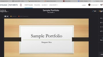Making Pathbrite Portfolios Public