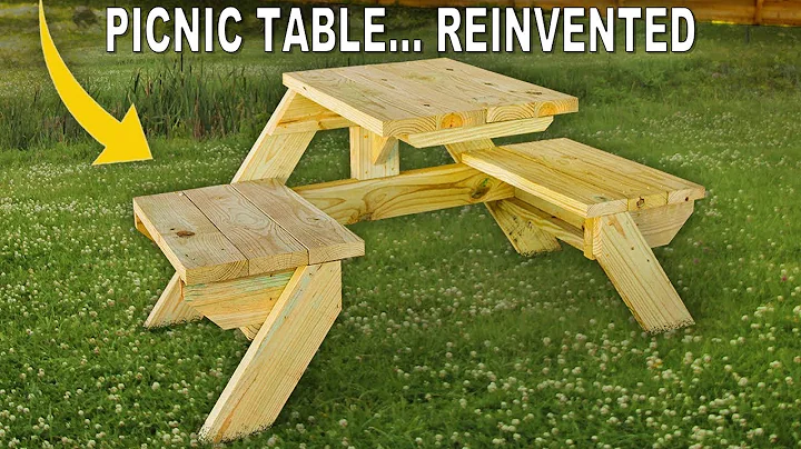 Best Picnic Table Ever? Reinvented Design with Build Plans