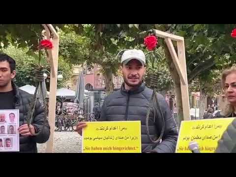 هایدلبرگ آکسیون ایرانیان آزاده همزمان با روز جهانی علیه مجازات اعدام ۲۰مهرماه