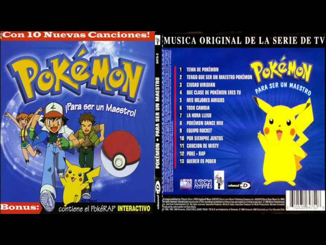 Pokemon CD - ¡Para ser un Maestro! - 10/ Por Siempre Juntos class=