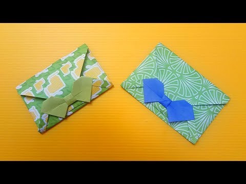 cara-membuat-amplop-dengan-variasi-pita-dari-kertas-origami---kerajinan-tangan-dari-kertas-origami