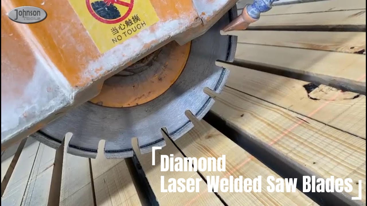 Diamond Laser Welded Saw Blades