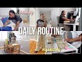 WORKING MOM DAILY ROUTINE: DESK ORGANIZATION, TIDYUP & CLEAN WITH ME, BEST MOM HACK, EASY LUNCH IDEA