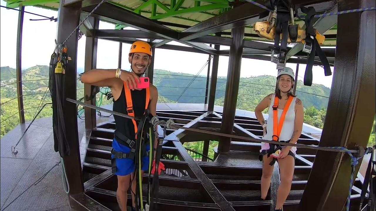 THE LONGEST ZIP LINE IN THE US PUERTO RICO YouTube