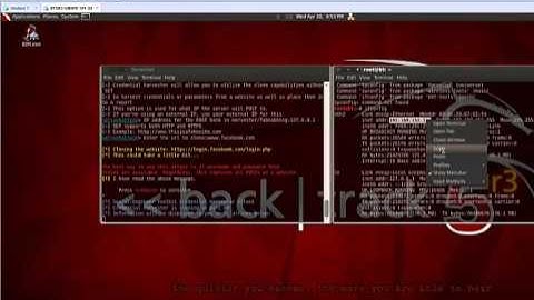 Pishing on Bactrack 5 r3 paso a paso