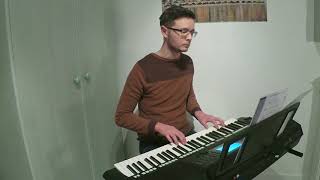 Video thumbnail of "Manha do carnaval - La chanson d'Orphée (PSR Yamaha PSR S750)"