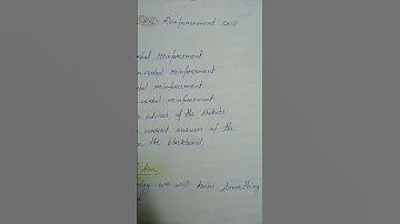 Reinforcement Skill in Science | B.Ed.| Microlesson Plan