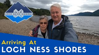 Arriving At Loch Ness Shore Camping And Caravanning Club Site