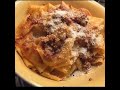 PAPPARDELLE AL RAGU' DI CINGHIALE